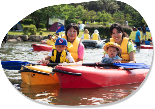 ユニバーサルカヌーとはイメージ図